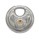 Hængelås 90 mm Rustfrit Stål Diskus